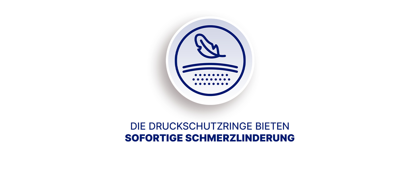 Hansaplast Hühneraugen Druckschutz Anwendung Banner 3