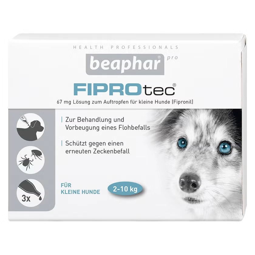 FIPROTEC 67 mg Lösung z.Auftr.f.kleine Hunde