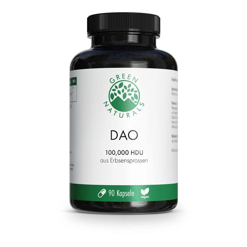 GREEN NATURALS DAO 100mg veg.zum Histaminabbau Kps