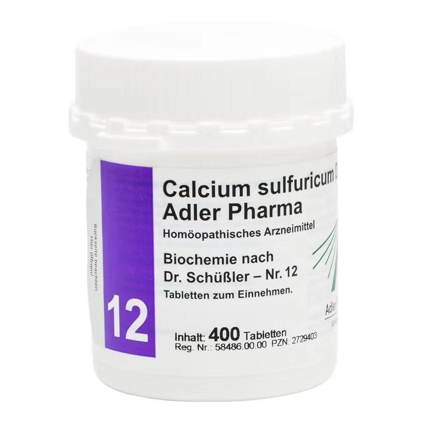 BIOCHEMIE Adler 12 Calcium sulfuricum D 6 Tabl.