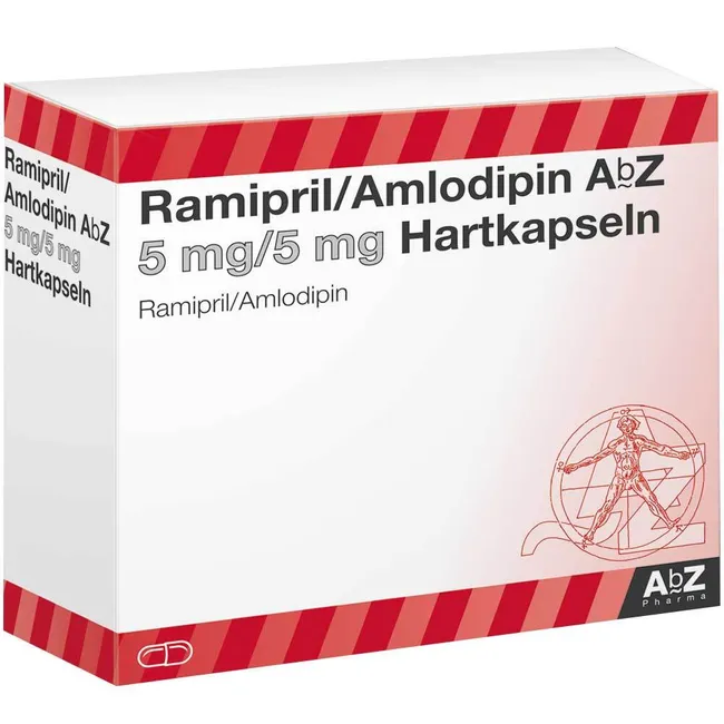 RAMIPRIL/Amlodipin AbZ 5 mg/5 mg Hartkapseln