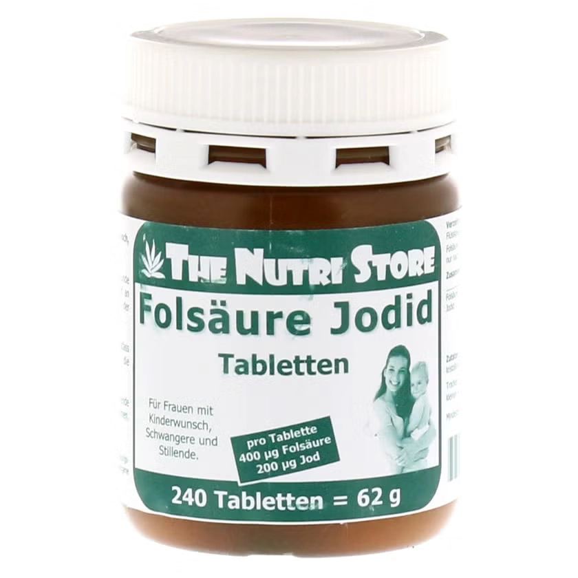 FOLSÄURE 400+Jod 200 Tabletten