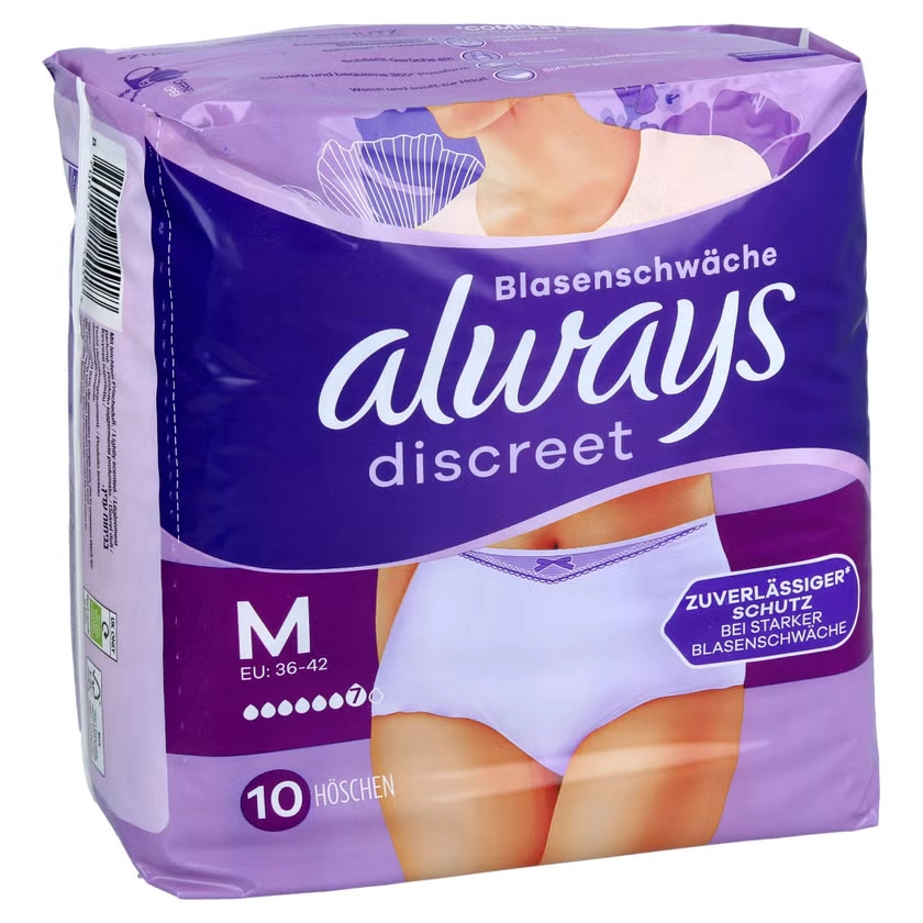 ALWAYS discreet Inkontinenz Pants plus M