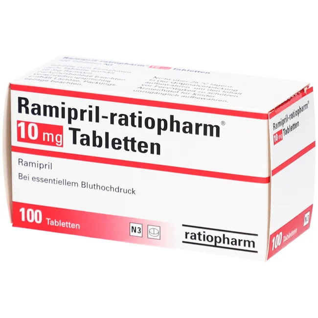 RAMIPRIL-ratiopharm 10 mg Tabletten