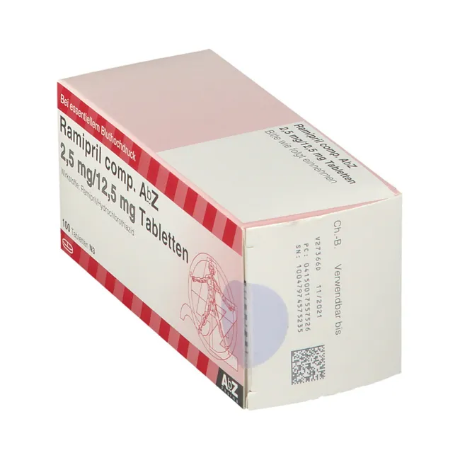 RAMIPRIL comp. AbZ 2,5 mg/12,5 mg Tabletten