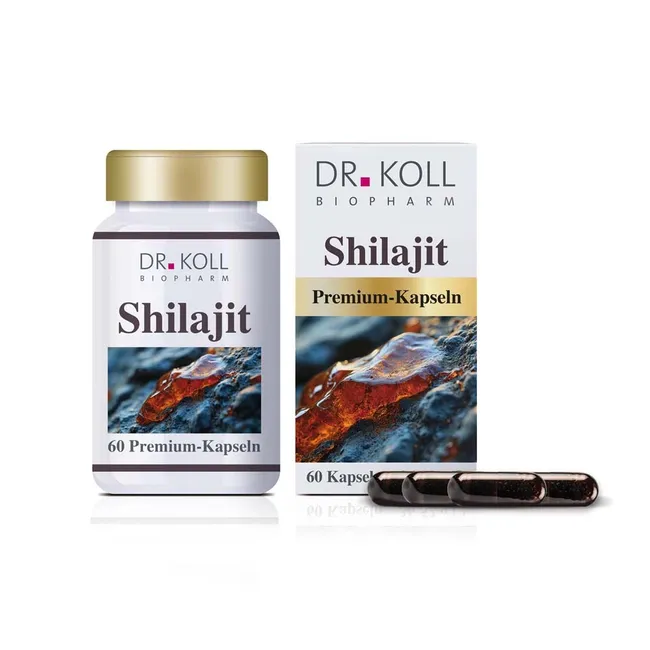 SHILAJIT Dr.Koll Mumijo Huminsäure Kapseln