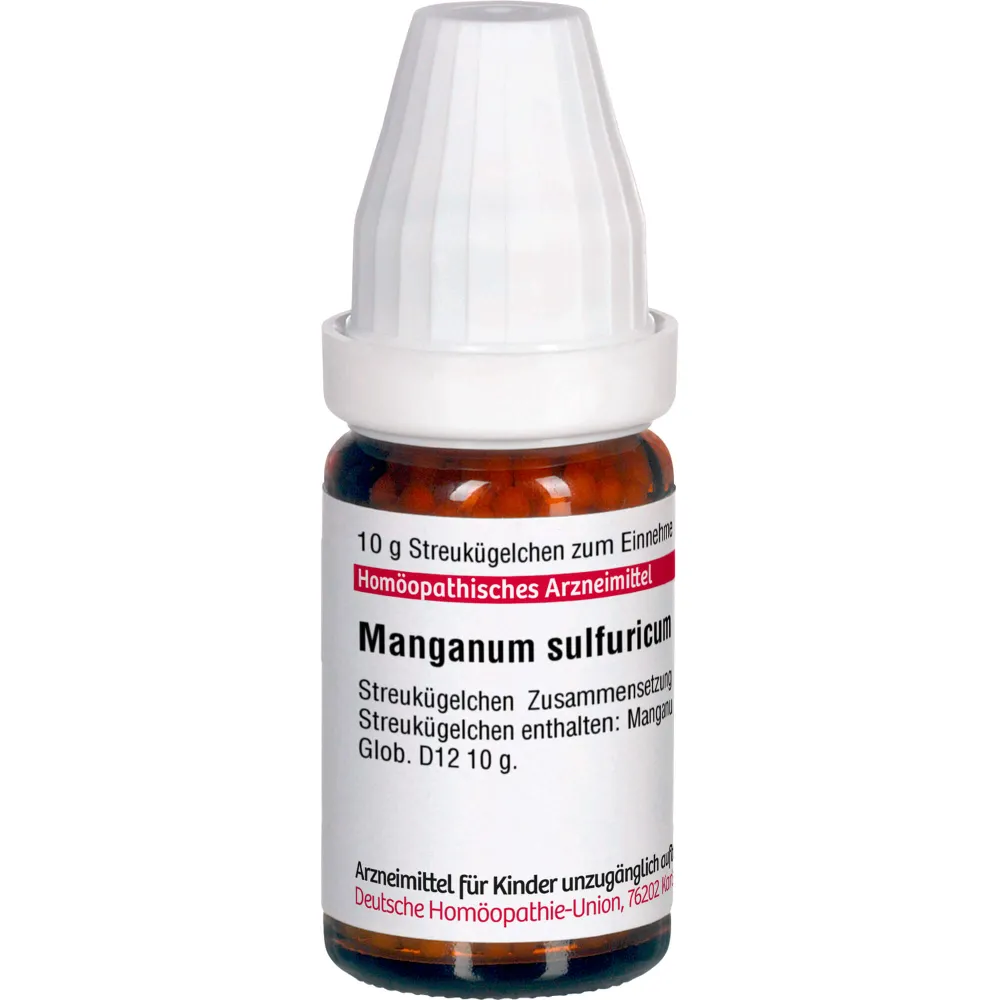 MANGANUM SULFURICUM D 12 Globuli