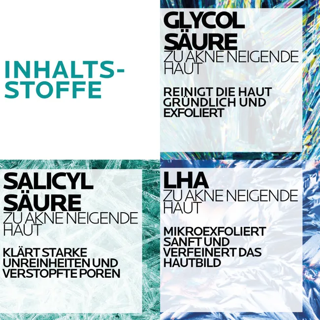 La Roche-Posay Effaclar Hochkonzentriertes Serum bei Akne & Pickelmalen (Peeling mit AHA & BHA)