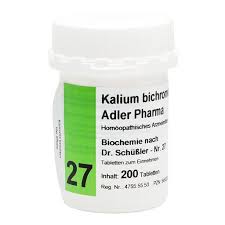 BIOCHEMIE Adler 27 Kalium bichrom D 12 Tabletten