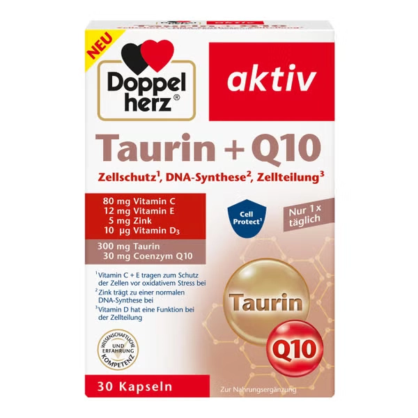 DOPPELHERZ Taurin+Q10 Kapseln