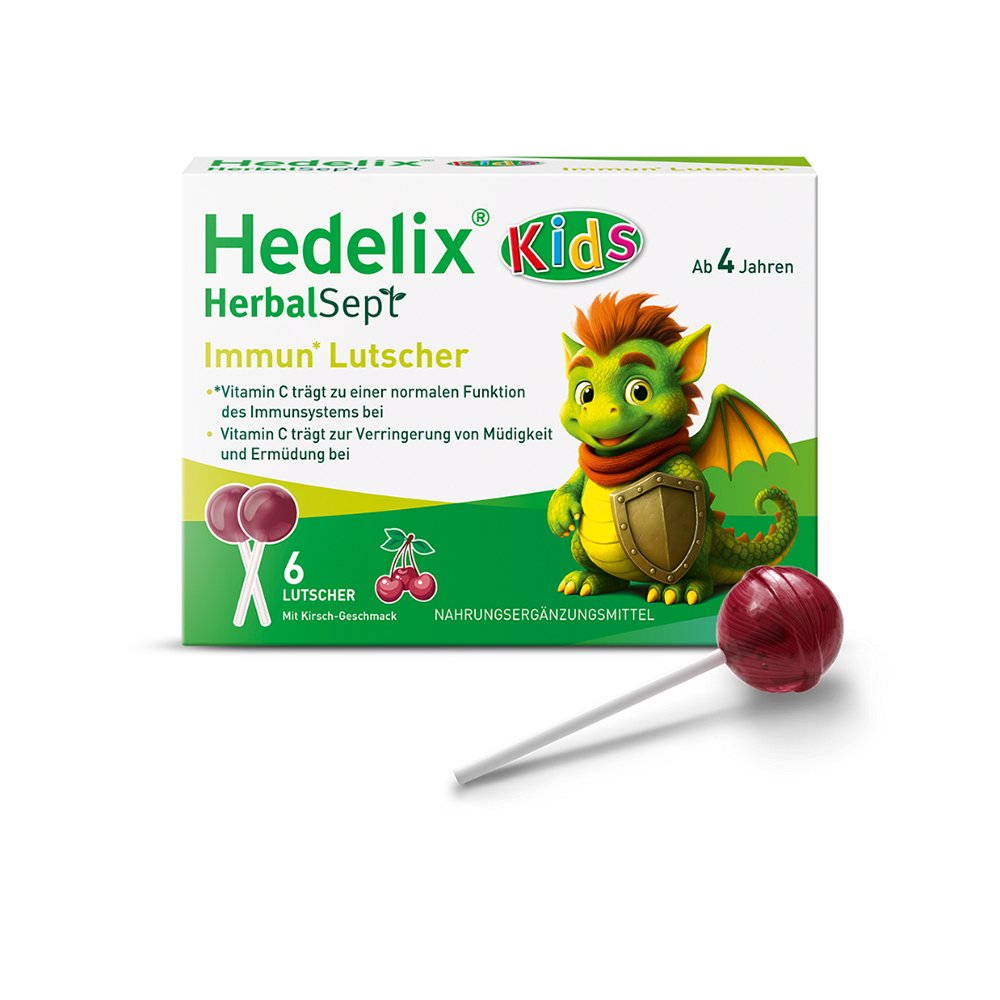HEDELIX HerbalSept Immun Lutscher Kids