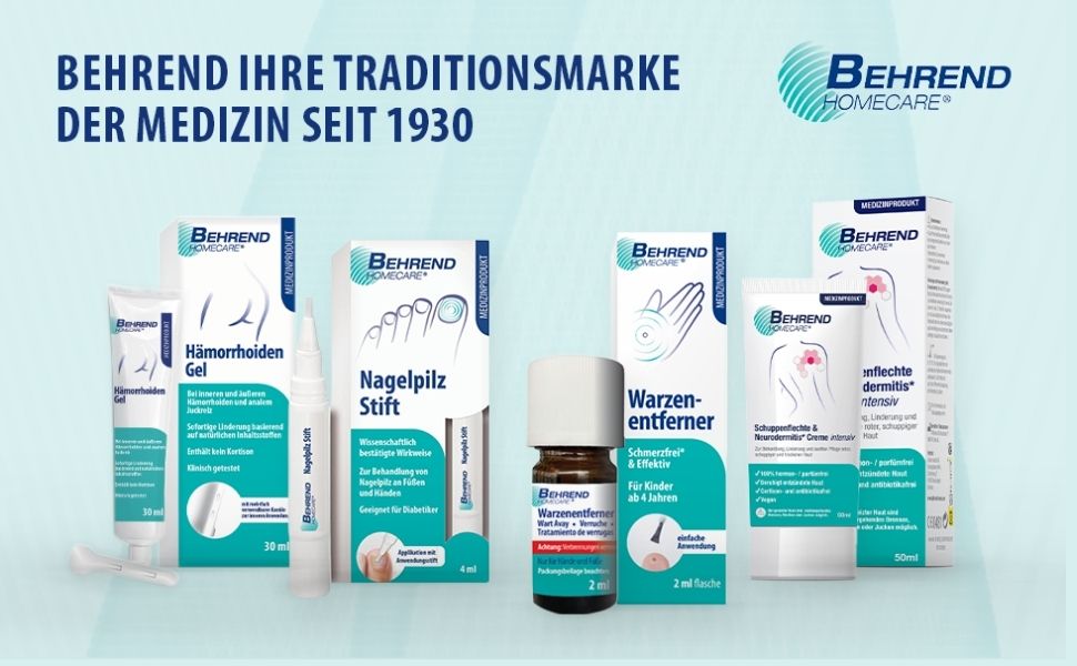 Behrend Hämorrhoiden-Gel Produktübersicht