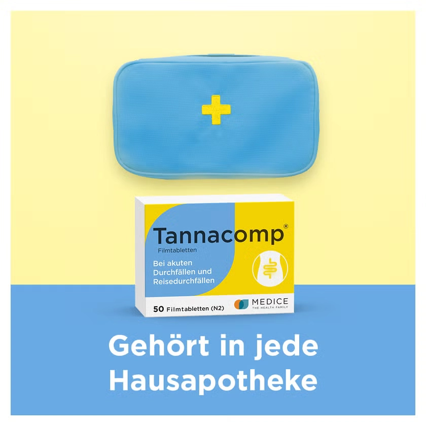 Tannacomp® bei akutem Durchfall, Reisedurchfall & Magen-Darm-Infekten