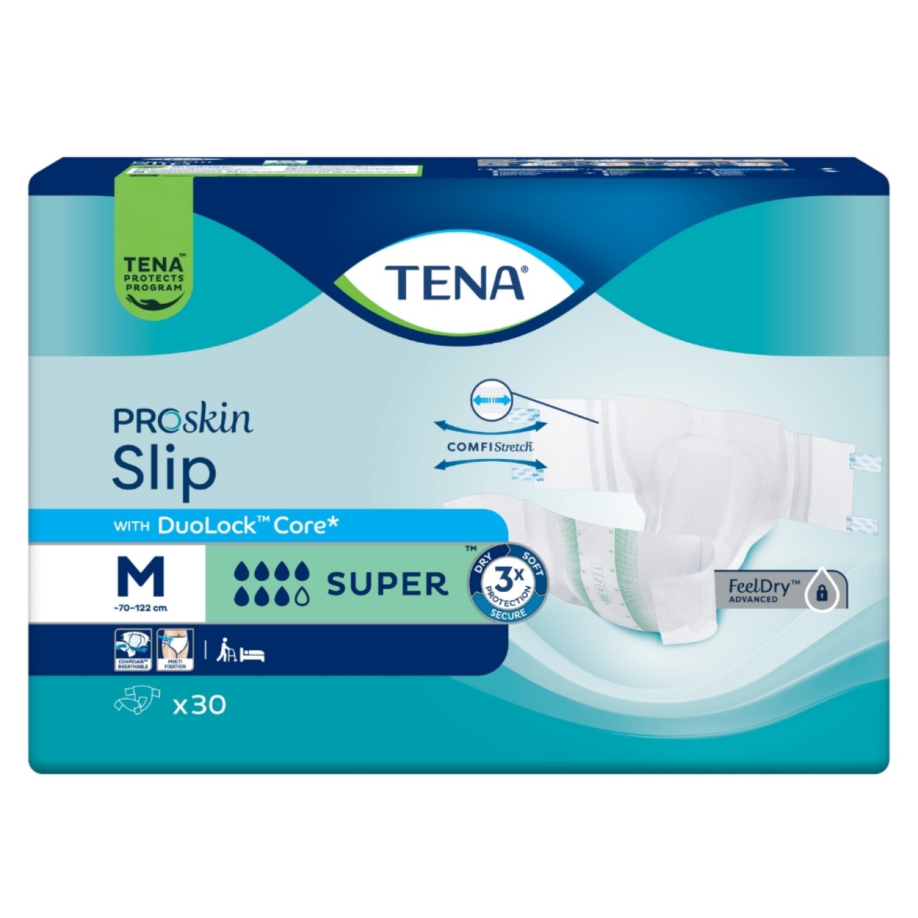 TENA SLIP super M