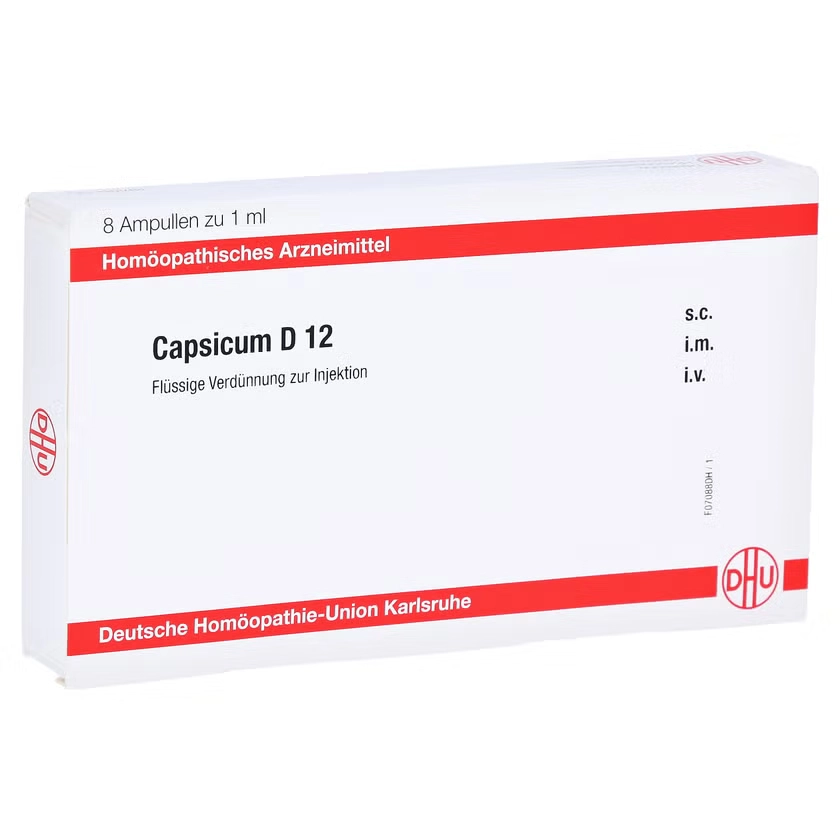 CAPSICUM D 12 Ampullen