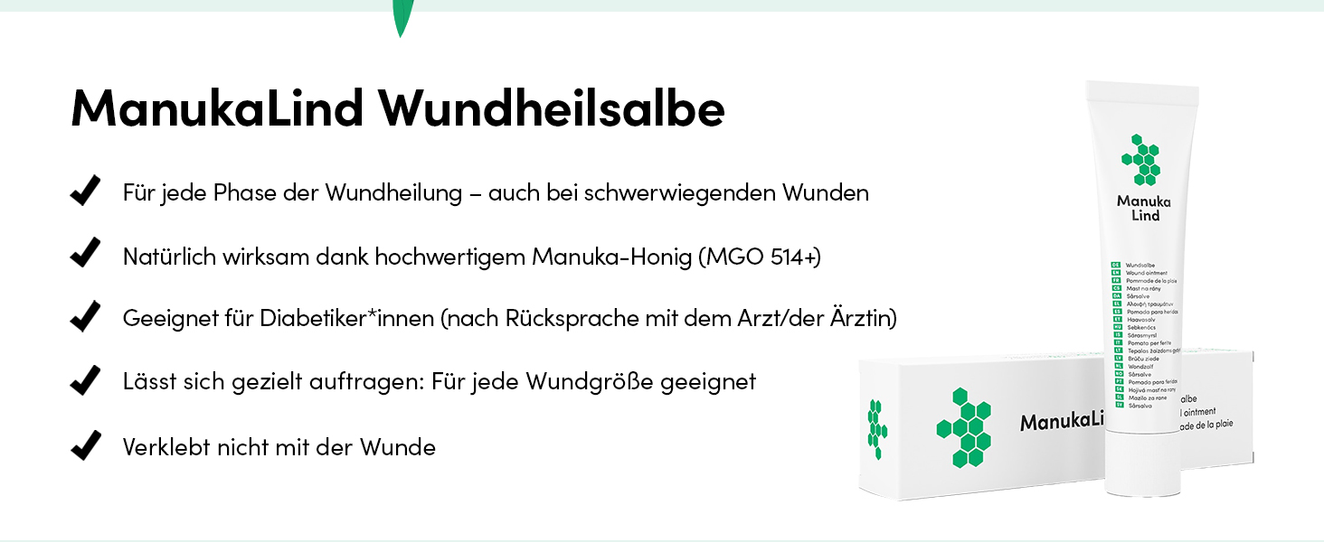 ManukaLind Wundheilsalbe Banner 2