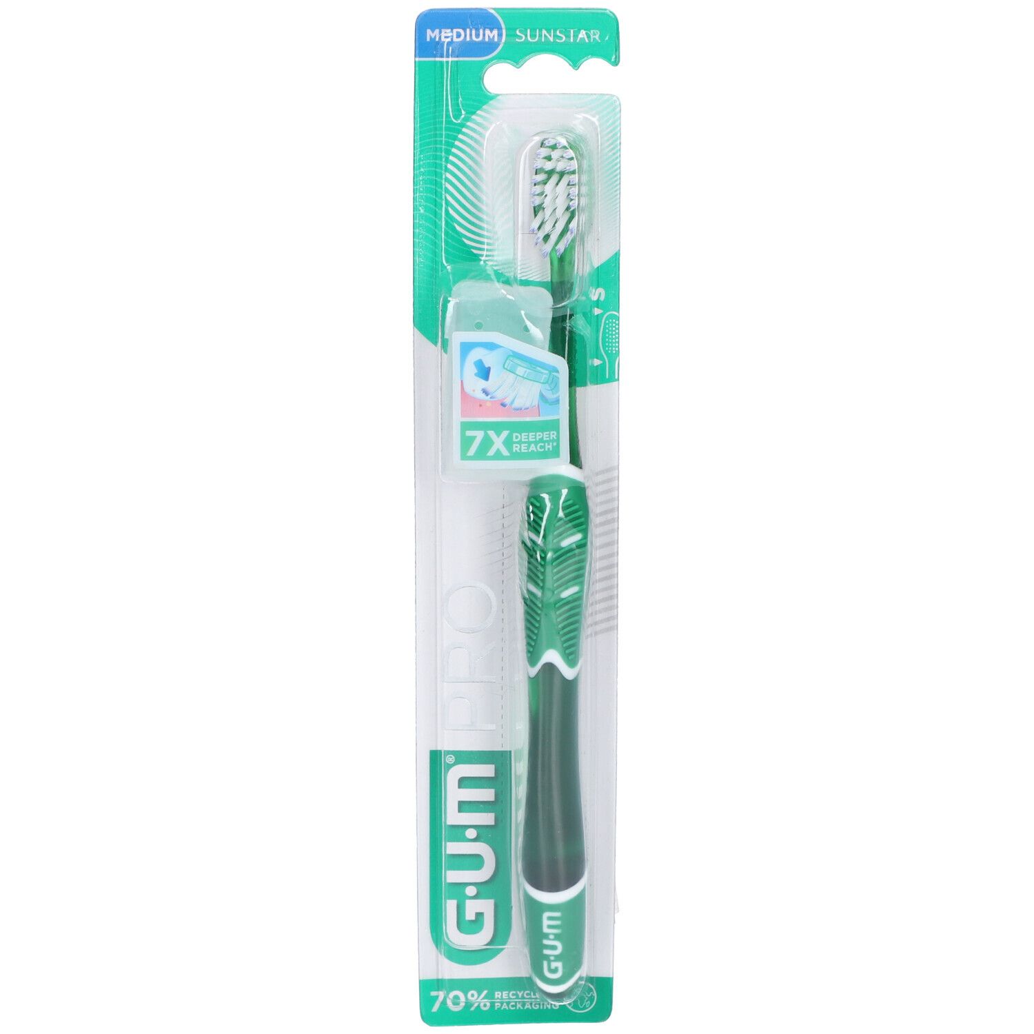 GUM PRO Zahnbürste medium