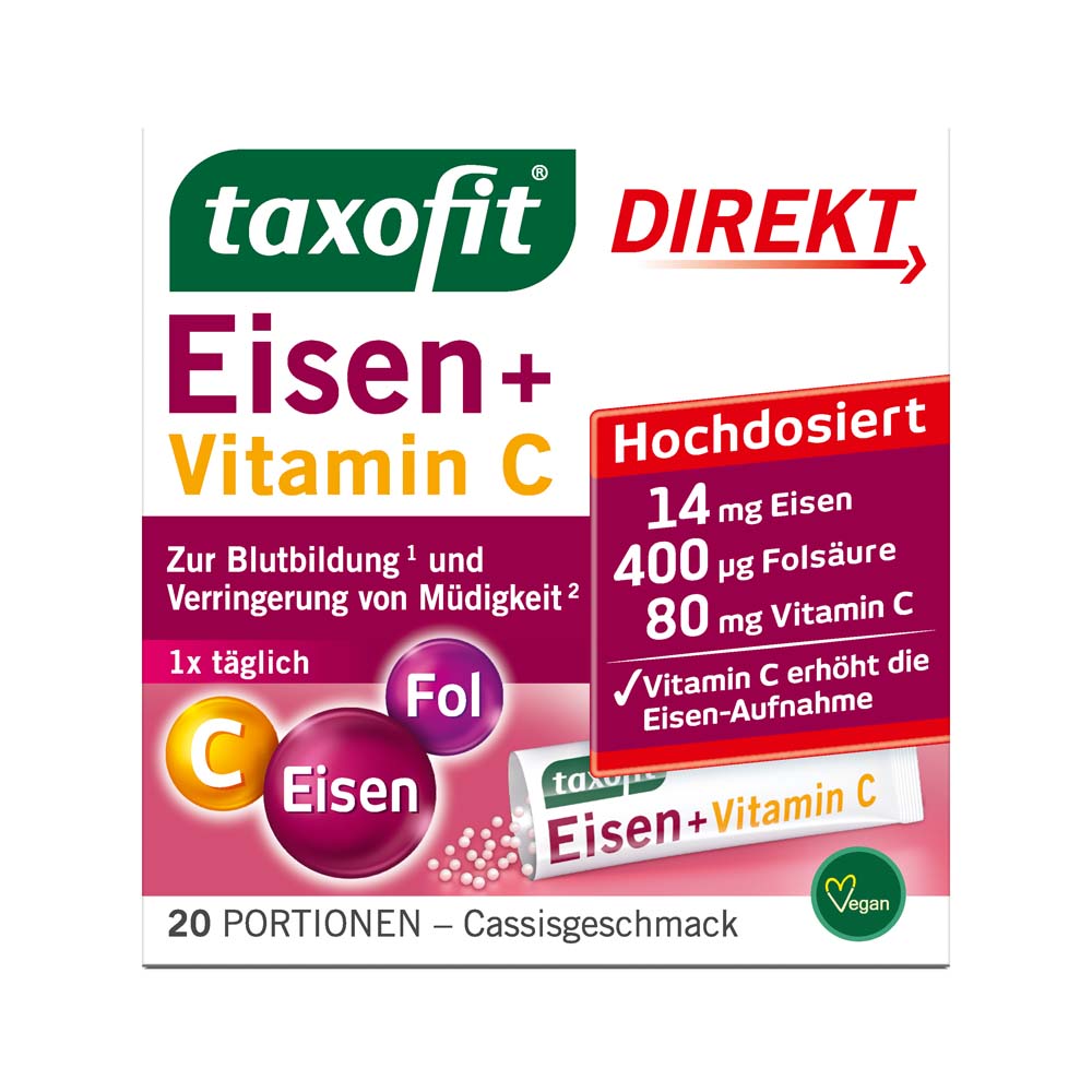 TAXOFIT Eisen+Vitamin C Direkt Granulat