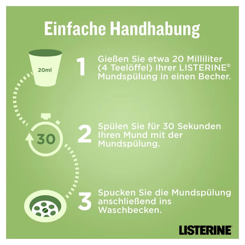 LISTERINE NATURALS Zahnfleisch-Schutz Mundspülung
