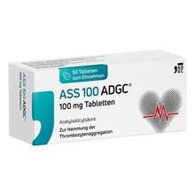 ASS 100 ADGC 100 mg Tabletten