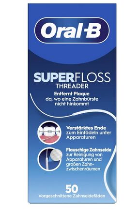 ORAL-B Zahnseide SuperFloss Threader