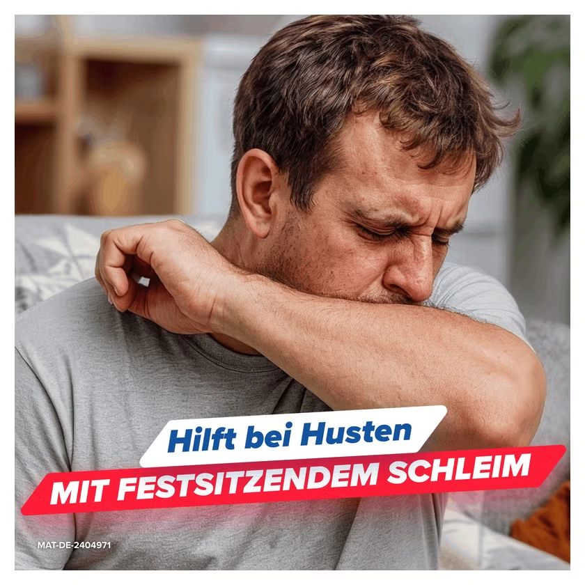 Mucosolvan® 1mal täglich Retardkapseln bei festsitzendem Husten, starker Verschleimung & zähem Schleim