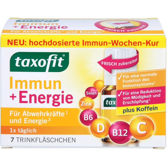 TAXOFIT Immun & Energie Trinkampullen