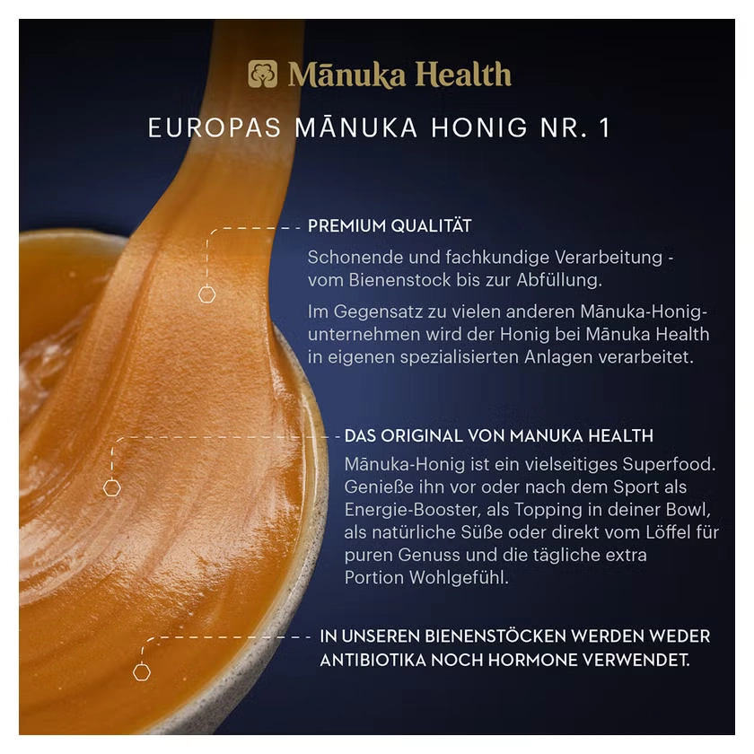 MANUKA HEALTH MGO 400+ Manuka Honig