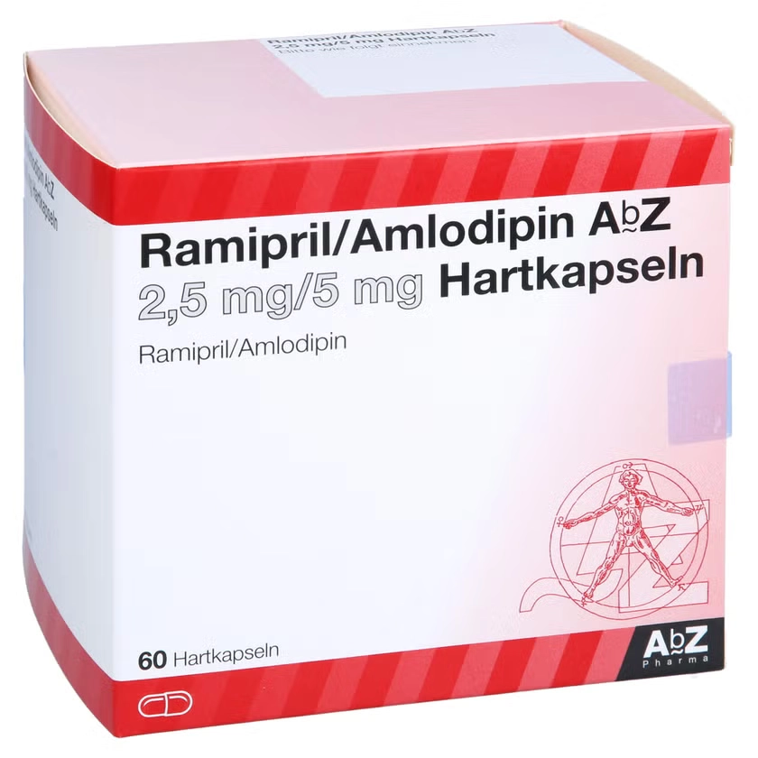RAMIPRIL/Amlodipin AbZ 2,5 mg/5 mg Hartkapseln