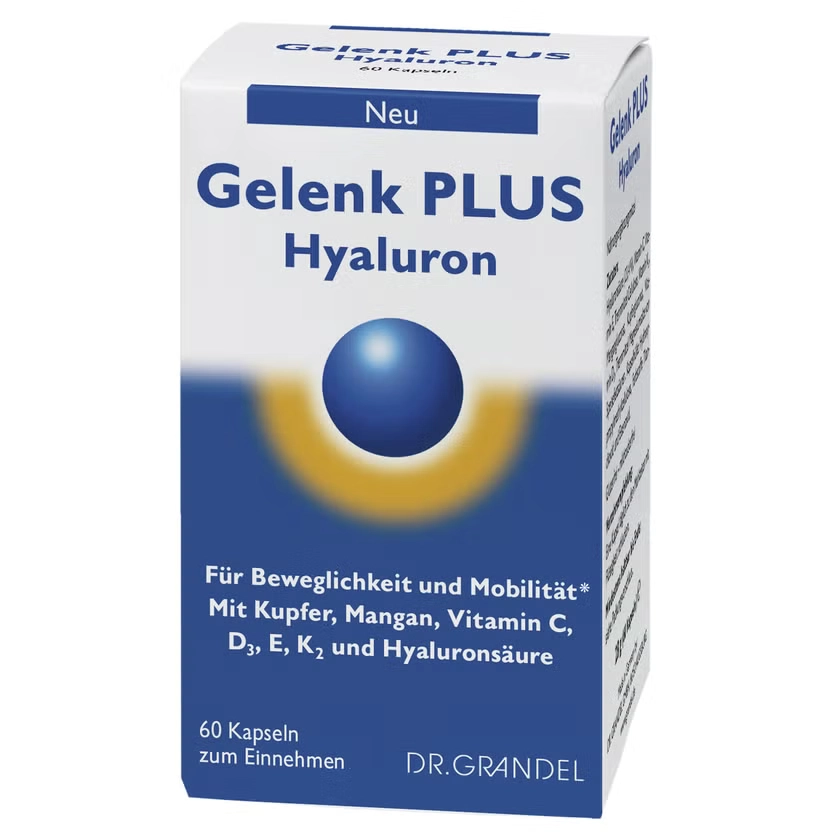 GRANDEL Gelenk PLUS Hyaluron Kapseln