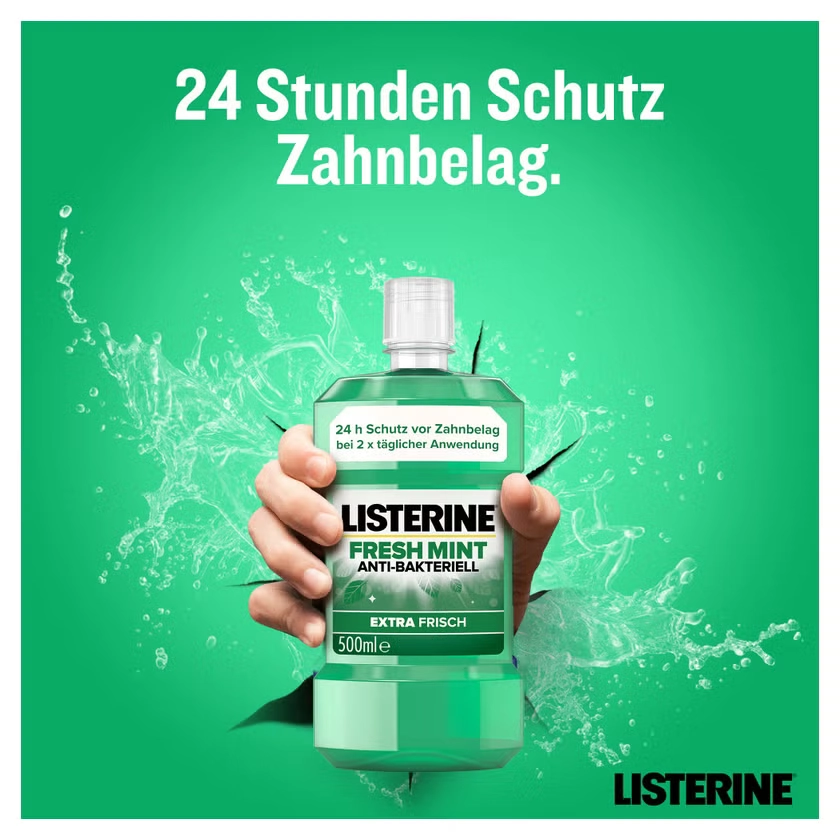 LISTERINE Fresh Mint Mundspülung