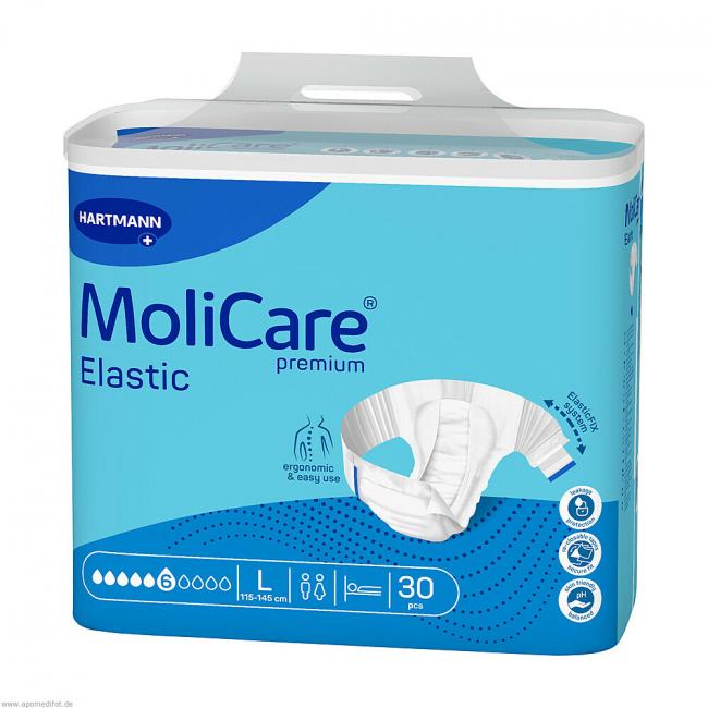MOLICARE Premium Elastic Slip 6 Tropfen Gr.L