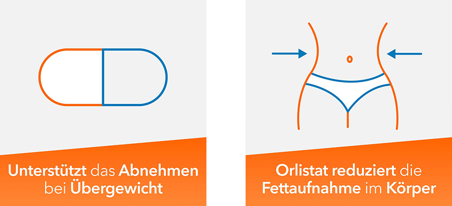 Orlistat Lipasehemmer Wirkweise im Darm