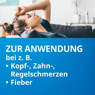 Ibu-Lysin STADA® 400 mg für schnelle Hilfe bei Kopfschmerzen, Regelschmerzen & Zahnschmerzen