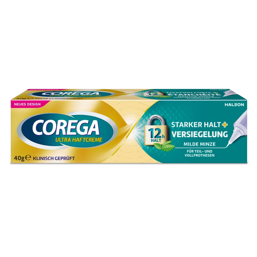 COREGA ultra Haftcreme starker Halt+Versiegelung