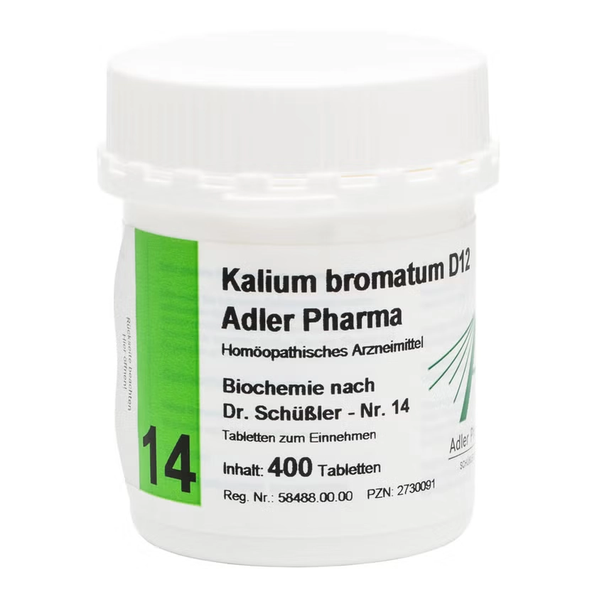 BIOCHEMIE Adler 14 Kalium bromatum D 12 Tabletten
