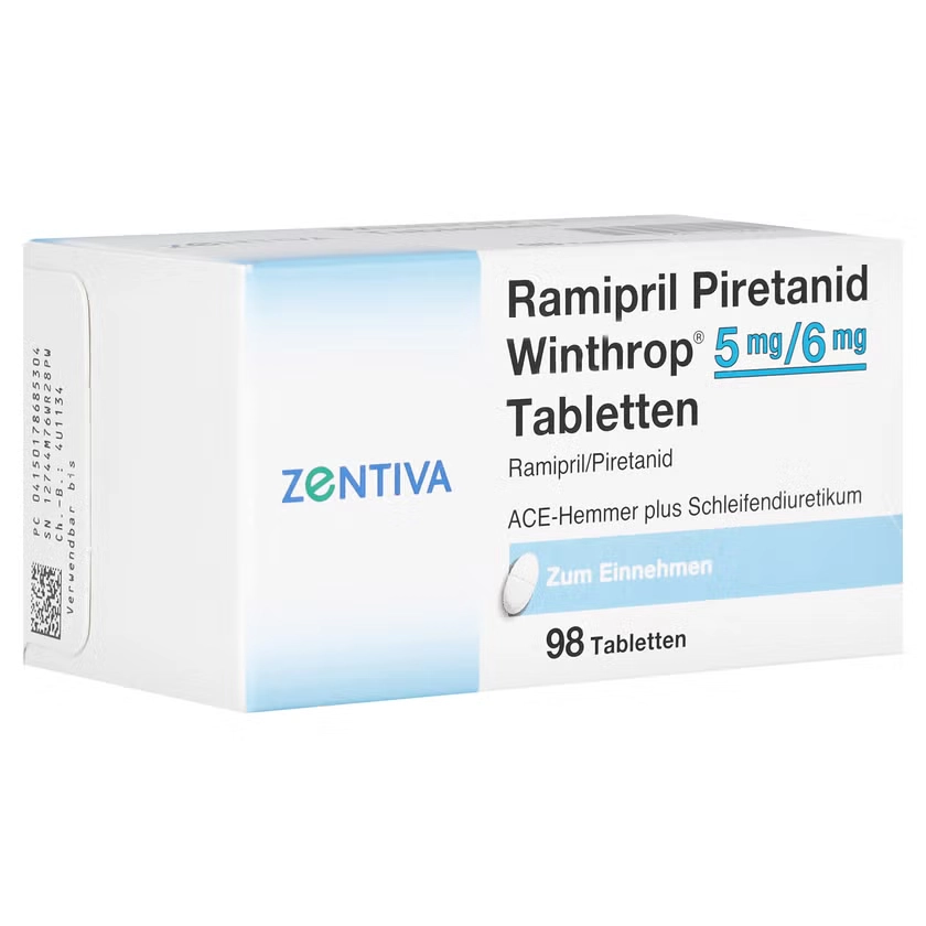 RAMIPRIL Piretanid Winthrop 5 mg/6 mg Tabletten