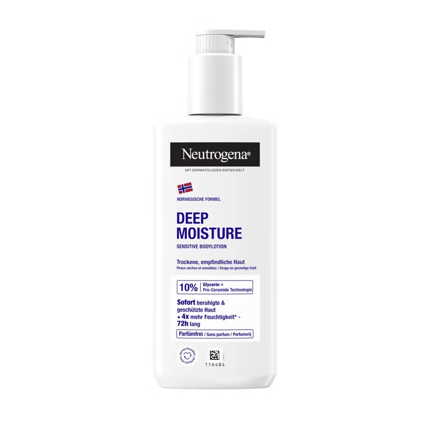 NEUTROGENA Deep Moisture Bodylotion sensitive