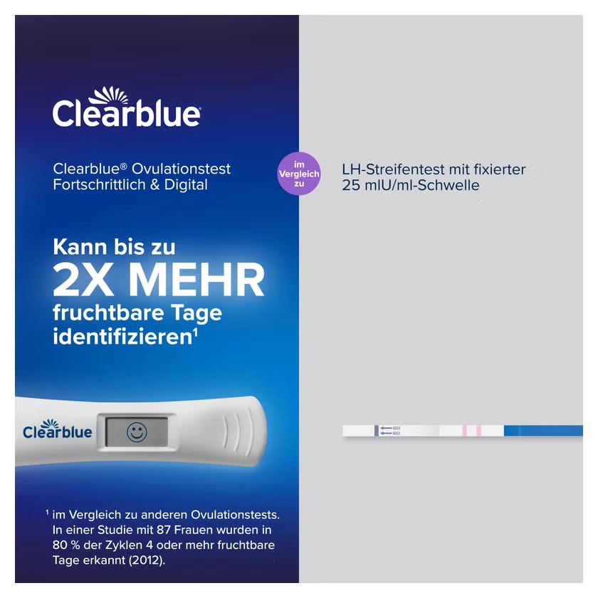 CLEARBLUE Ovulation u.Schwangerschaftstest Kombip.