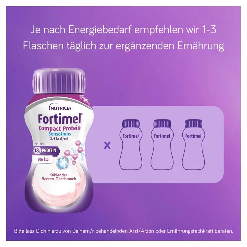 FORTIMEL Compact Protein 2.4 kcal kühlende Beere