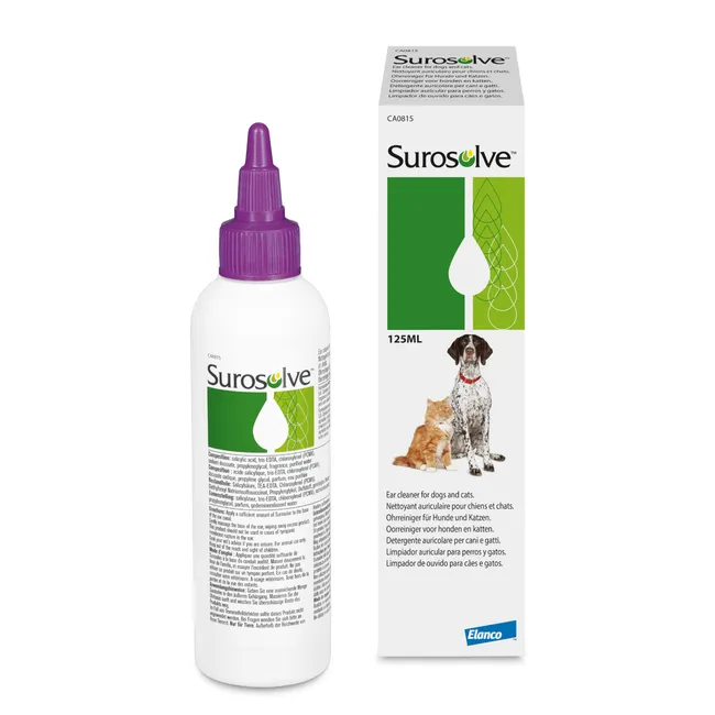 SUROSOLVE Ohrreiniger flüssig f.Hunde/Katzen