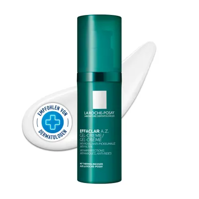 La Roche-Posay Effaclar A.Z. Gel-Creme gegen Pickel & Unreinheiten (Anti-Pickel Pflege)
