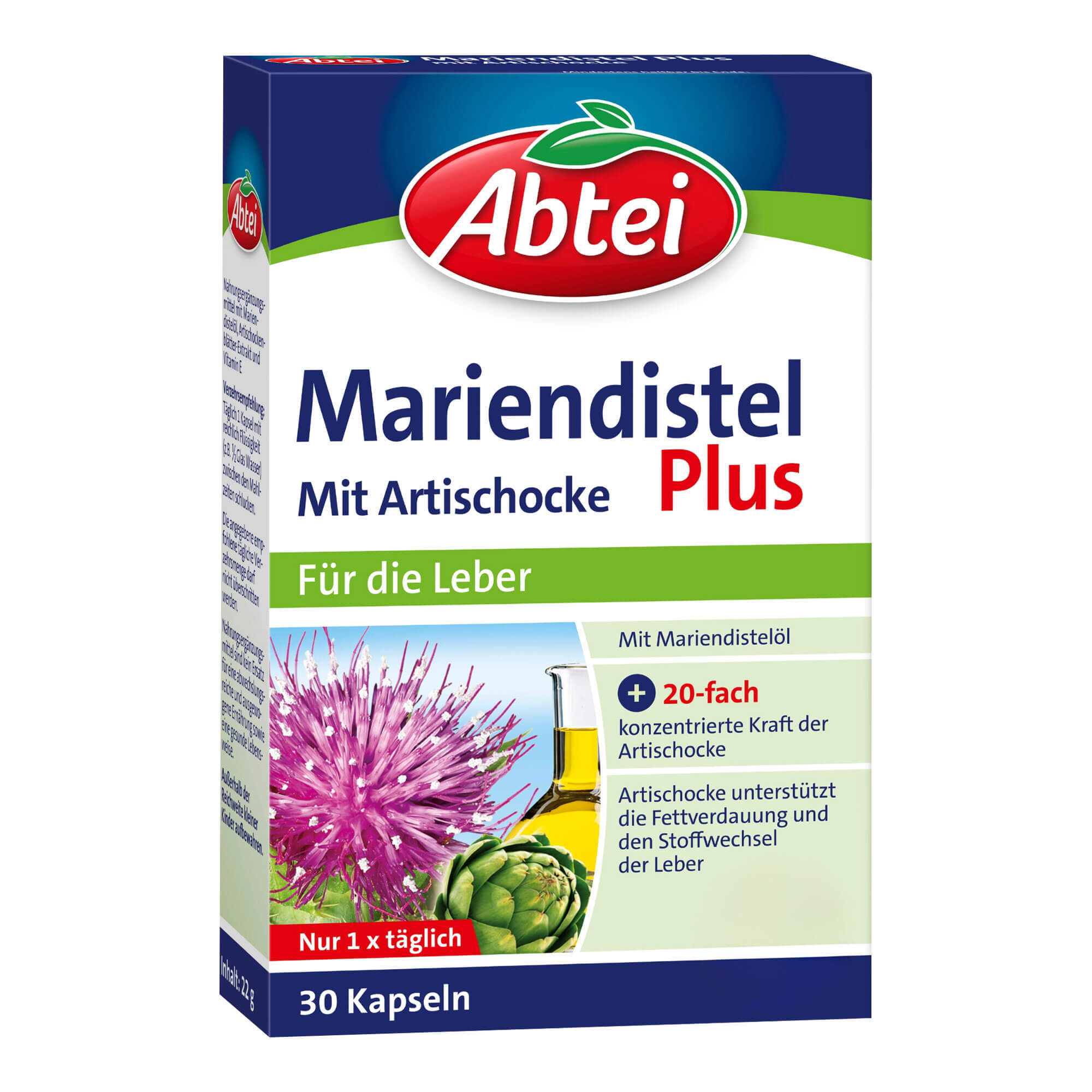 ABTEI Mariendistel Plus Kaps.m.Artischocke TF