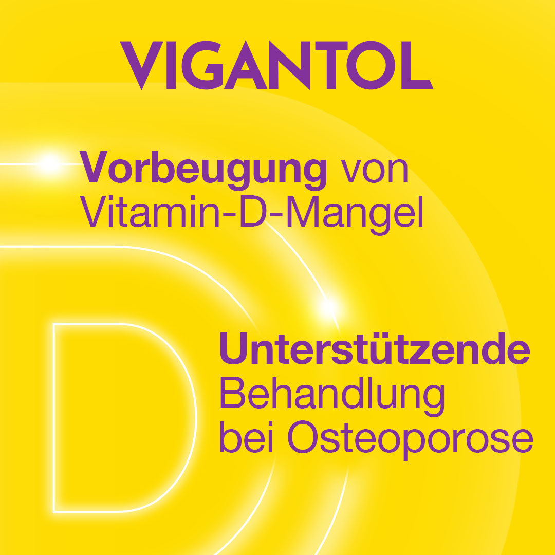 Vigantol Vitamin D3 Anwendung