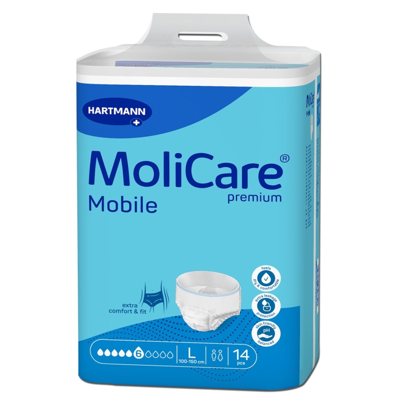 MOLICARE Premium Mobile 6 Tropfen Gr.L