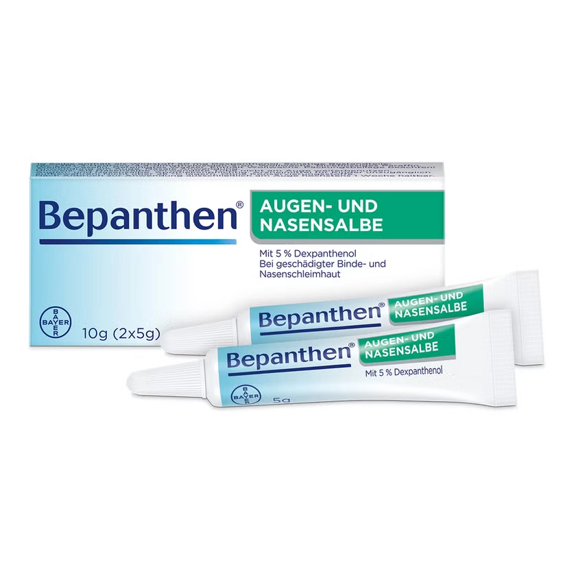 Bepanthen® Augen- und Nasensalbe bei wunder Nase, trockenen & gereizten Augen