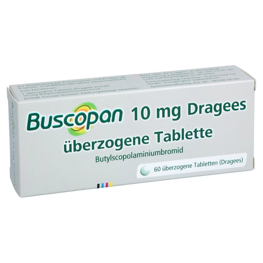 BUSCOPAN 10 mg Dragees