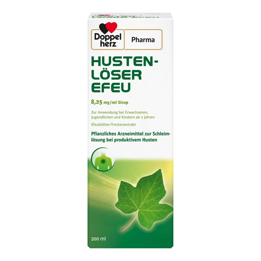 HUSTENLÖSER EFEU DoppelherzPharma 8,25 mg/ml Sirup