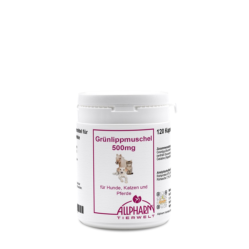 GRÜNLIPPMUSCHEL KAPSELN für Hunde