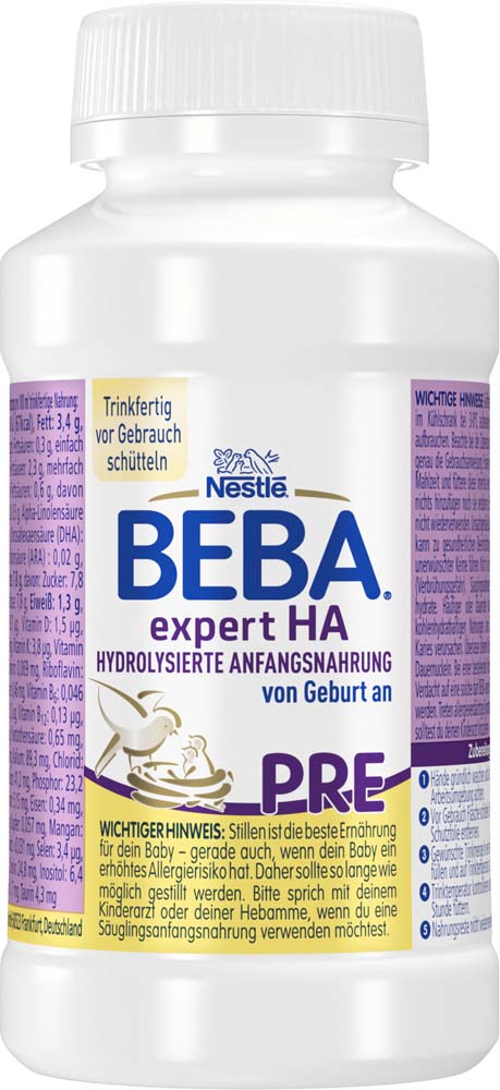 NESTLE BEBA EXPERT HA Pre trinkfertig
